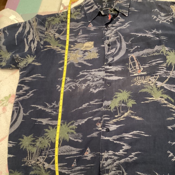 Men’s XXL Nautical tropical summer shirt - Picture 5 of 5